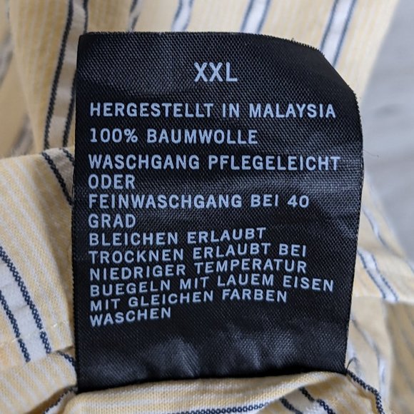 Nautica* Men's Short Sleeve Button Down Curved Hem Chest Pocket Shirt~ XXL - Picture 7 of 12